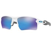 Oakley Unisex OO9188 FLAK 2.0 XL 918894 Sunglasses O_matter White Blue Squared Normal Prizm