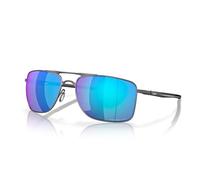 Oakley Man OO4124 GAUGE 8 412406 Sunglasses Metal Grey Blue Squared Polarized Prizm Iridium