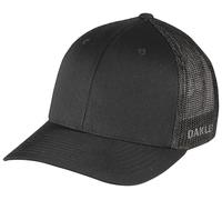 Oakley Mens Golf Cresting Trucker Hat, Blackout, Large-X-Large US