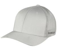 Oakley Mens Golf Cresting Trucker Hat, Stone Gray, Large-X-Large US