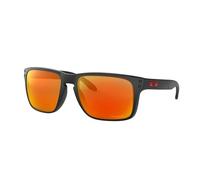 Oakley Man OO9417 HOLBROOK XL 941704 Sunglasses O_matter Black Red Squared Normal Prizm