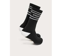 Oakley Mens Icon B1B Socks 2.0 (3 Pack) - Black, Black, Size L, Men Black