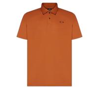 Oakley Men's Icon Thermonuclear Protect Recycled Polo Shirt, Auburn, Large
