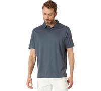 Oakley Men's Icon Thermonuclear Protect Recycled Polo Shirt, Dark Slate, Medium