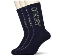 Oakley Men's Lot 3 Paires De Chaussettes B1b 2.0 Sock, Fathom, L