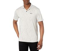 Oakley Men's Marble Jaquard Polo Shirt, White, Medium