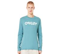 Oakley Mark 2.0 Long Sleeve T-Shirt Light Blue White - XL