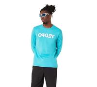 Oakley Mens Mark II Long Sleeve Tee 2.0, Swimming Pool Blue, Large