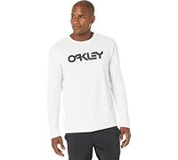 Oakley Men's Mark Ii Long Sleeve Tee 2.0 T-Shirt, White/Black, Medium