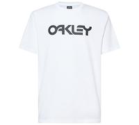 Oakley Mark II Short Sleeve T-Shirt White Black Logo - XXL