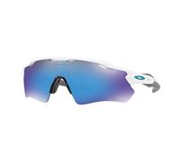 Oakley Radar Ev Pitch Sunglasses White,Black Prizm Sapphire/CAT3 Men,Women