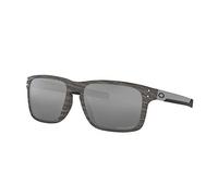 Oakley Men'S Mod. 9384 Sun Holbrook Mix 938404 57 Rectangular Sunglasses 57, Woodgrain/Prizmblack