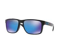 Oakley holbrook xl sunglasses (polished black - prizm sapphire)