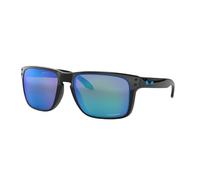Oakley holbrook xl sunglasses (polished black - prizm sapphire)
