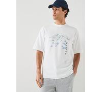 Oakley MTN Ridge Short Sleeve T-Shirt White - XXL