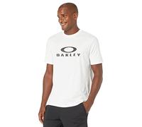 Oakley O Bark 2.0 Adult Casual Short Sleeved T-Shirt White Black Summer Mens