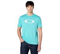 Oakley Men's O-Bold Ellipse Tee, Teal Blue, Medium