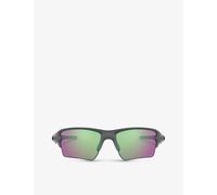 Oakley Mens Oakley Oo9188-F359 Flak&Trade; 2.0 XL O Matter&Trade; Rectangular-Framed Sunglasses Silver