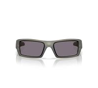 Oakley Men's Oo9014 Gascan Sunglasses, Matte Transparent Olive Ink, Prizm Grey, Polarised, 60 mm