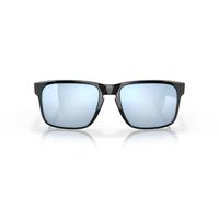 Oakley Men's Oo9102 Holbrook Square Sunglasses,Polished Black/Prizm Deep Water Polarized