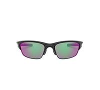 Oakley mens Oo9153 Half Jacket 2.0 Low Bridge Fit Rectangular Sunglasses, Polished Black/Prizm Golf, 62 mm