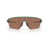 Oakley Men's Oo9415 Corridor Square Sunglasses, Transparent Pacific/Prizm Tungsten, 42 mm