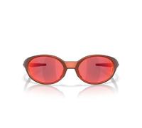 Oakley Mens OO9438 Eyejacket Redux Polarized Rectangle Sunglasses, Fire Orange/Prizm Trail Torch, 58mm, Fire Orange/Prizm Trail Torch, 58mm