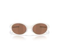 Oakley Men's Oo9438 Eyejacket Redux Sunglasses, Matte Vapor/Prizm Tungsten Polarized, 58 mm