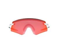 Oakley Men's Oo9471 Encoder Sunglasses, Matte White/Prizm Trail Torch