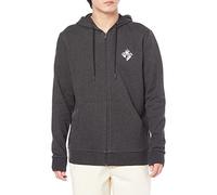 Oakley Men's Palms B1b Full Zip Sweatshirt, Dark Grey Heather, Medium