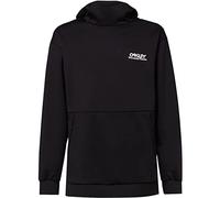 Oakley Men's Park Recycled Softshell Hoodie Pullover Sweater, Blackout, XL