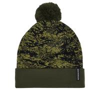 Oakley Men's Printed Pom Beanie, Tiger Camo Green, One size