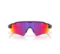 Oakley Men's Radar Ev Path Rectangular Polarized Sunglasses, Matte Black 100T, Prizm Road, 38mm