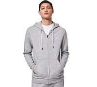 Oakley Men's Relax Full Zip Hoodie Hooded Sweatshirt, New Granite HTHR, XXL