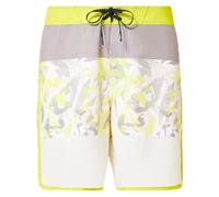Oakley Men's Session Recycled 19" Boardshort Board Shorts, Camo Palm Sulphur, 34