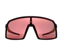 Oakley Men's Shield Polished Black Prizm Field Sutro Oakley Black One Size