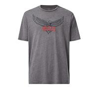 Oakley Men's SI Eagle Tab Tee, Athletic Heather Grey, XX-Large