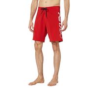 Oakley Men's Sideways B1b 19" Boardshort Board Shorts, Red Line, 32A