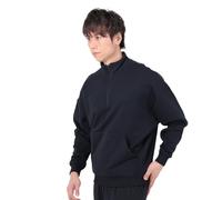 Oakley Men's Soho 1/4 Zip Sweatshirt, Blackout, XL