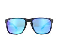 Oakley Men's Square Matte Black Prizm Sapphire Iridium Polarized Sunglasses Oakley Black One Size