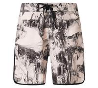 Oakley Men's Session Recycled 19" Boardshort Swim Trunks, Grey, 34