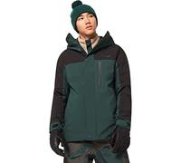 Oakley Men's Thermonuclear Protection TBT Insulated Jacket Tech, Hunter Green/Blackout, L