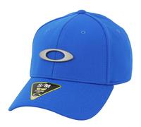 Oakley Men's Tincan Baseball Style Elastic Flex Cap Hat, Ozone, Small-Medium US