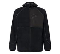 Oakley mens Vista Full Zip Recycled Jacket, Blackout, XL
