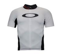 Oakley Men's White Jawbreaker Road Jersey Cycling Zip Up T-Shirt | Size: Small Oakley White S