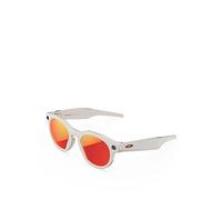 Oakley Meta HSTN - with Meta AI, Audio, Photo, Video Compatibility - Warm Grey, Prizm™ Ruby, One Colour, Women One Colour
