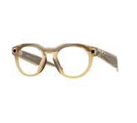 Oakley Meta OW8002 Hstn 800208 Unisex Smart glasses O_Matter Yellow Brown Round Transitions Photochromic