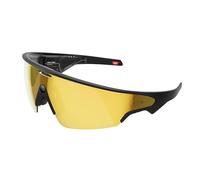 Oakley Unisex Meta OW8001 Vanguard 800104 Smart Glasses O_matter Black Gold Geometric Mirrored Prizm