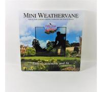 Oakley Mini Gardener Weathervane - Steel - L38 X W38 X H45.5 Cm - Black