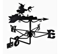 Oakley Mini Witch Weathervane - Steel - L38 X W38 X H43.5 Cm - Black
